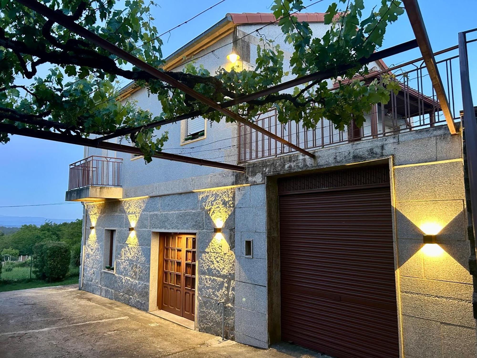 Villa Casa En Cambeo Ourense Exterior foto